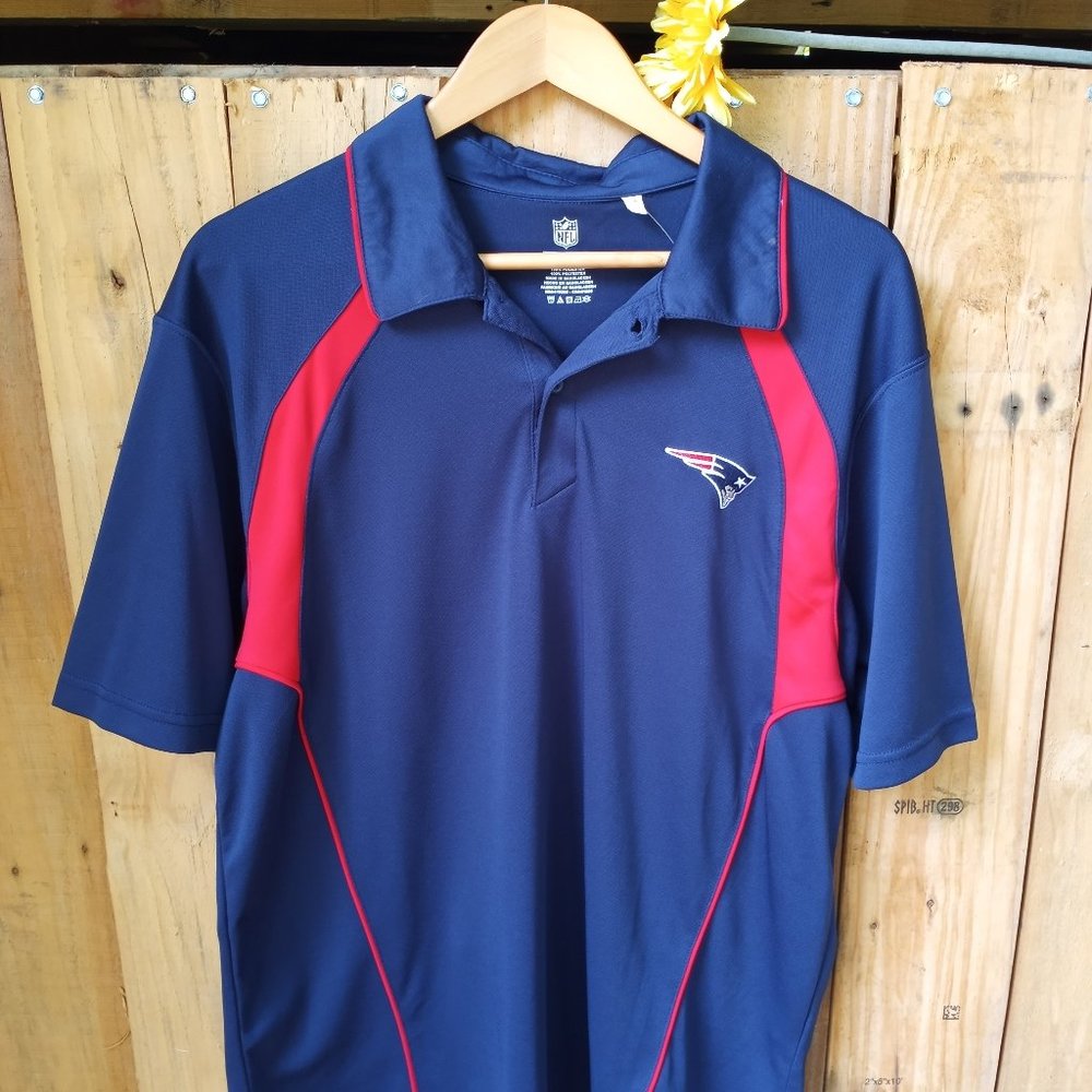 New England Patriots short sleeve polo